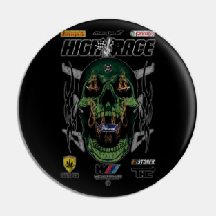 HIGH RACE SKULL Pin