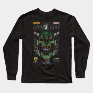 HIGH RACE SKULL Long Sleeve T-Shirt
