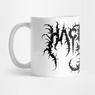 black Logo Hacktivist Band Mug