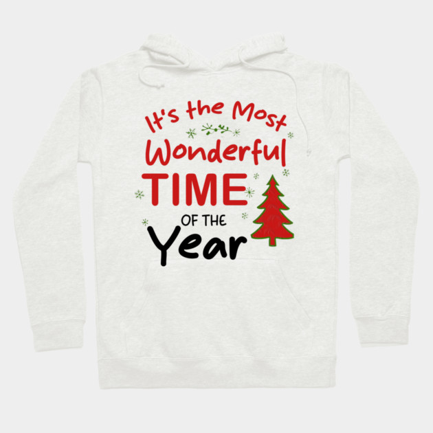 It’s the Most Wonderful Time of the Year Hoodie by Db Printed