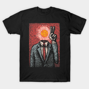 Surreal Art of Inner Peace and Ego Death T-Shirt