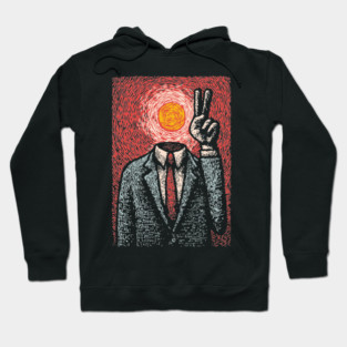 Surreal Art of Inner Peace and Ego Death Hoodie