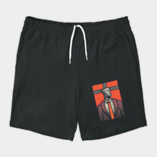 Surreal Man with a Heavy Cross Head Shorts