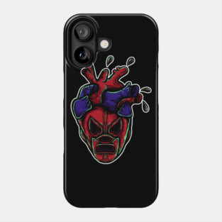 LUCHA HEART Phone Case