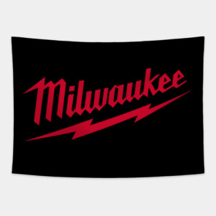 Milwaukee Tools Logo Tapestry