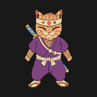 Shinobi Catana — Samurai Ninja Cat Warrior