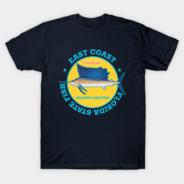 East Coast 1 T-Shirt by Reefhorse