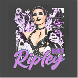 Rhea Ripley Collage Posters and Art