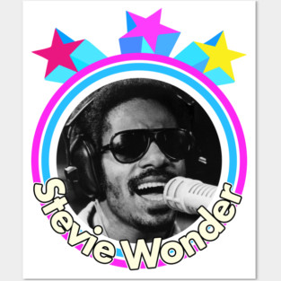 Stevie Wonder - Stars design Posters and Art