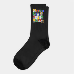 Dispatch Game Collage Socks