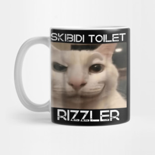 Skibidi Toilet Rizzler Meme Funny Memes Internet Memes Genz Mug