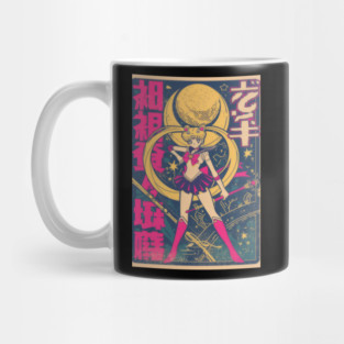 Sailor Moon Vintage Poster Mug