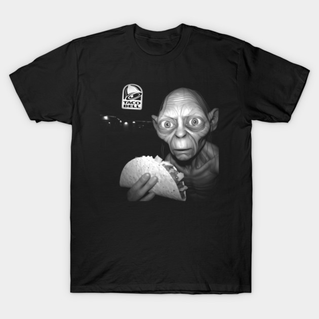 Gollum Taco Dank Hobbit Meme T-Shirt