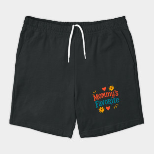 Mommy’s Favorite Retro Text Design – Cute Mother’s Day Gift Art Shorts