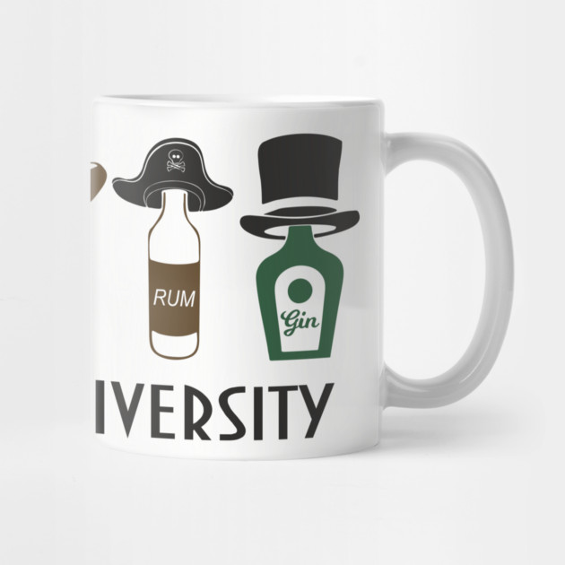 Celebrate Diversity Boozy Edition Alcohol Lover by Anticorporati