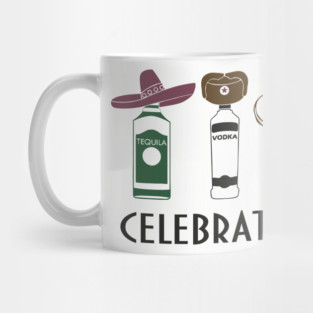 Celebrate Diversity Boozy Edition Alcohol Lover Mug