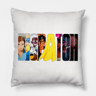 Dispatch Game 2025 Lettering Pillow