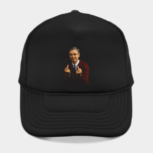 MIddle Finger  Mr. Rogers RETRO 90S Hat