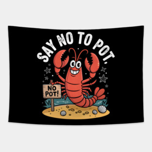 Lobster For Animal Lobster Tapestry