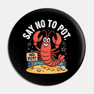 Lobster For Animal Lobster Pin