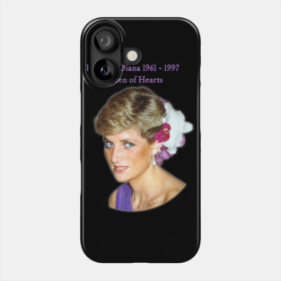 Princess Diana Queen of Hearts Streetwear Image Phone Case