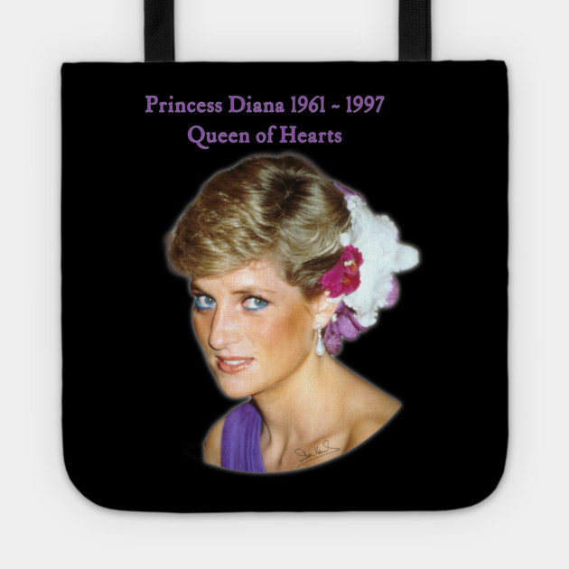 Princess Diana Queen of Hearts Streetwear Image Tote by Art2Wear