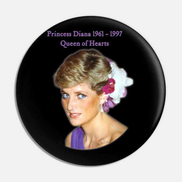 Princess Diana Queen of Hearts Streetwear Image Pin by Art2Wear