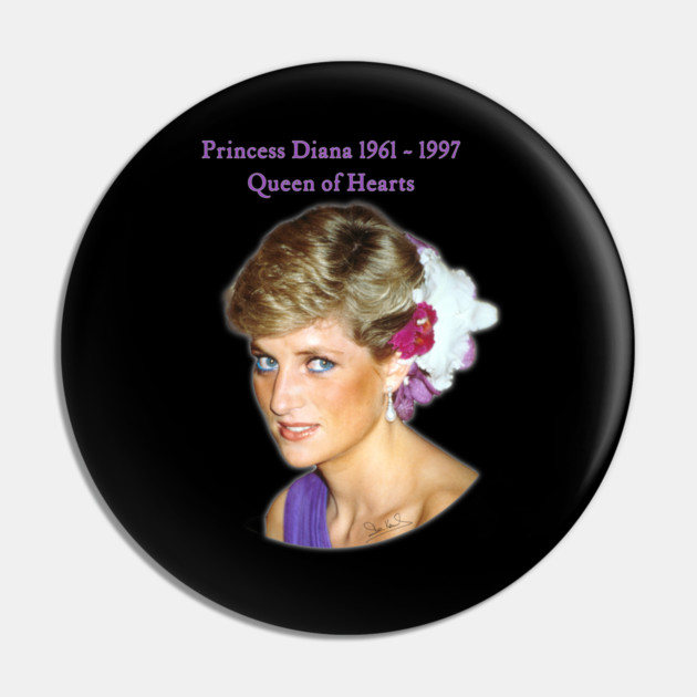 Princess Diana Queen of Hearts Streetwear Image Pin by Art2Wear