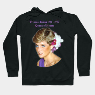 Princess Diana Queen of Hearts Streetwear Image Hoodie