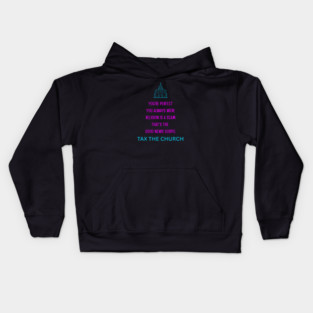 You Are Perfect – Religion Is a Scam Good News Gospel Kids Hoodie