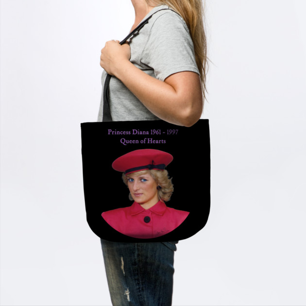British Royalty Princess Diana Queen Of Hearts Portrait by Art2Wear