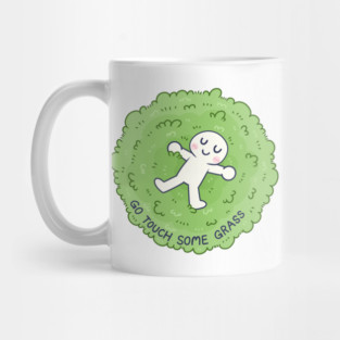 Go touch some grass Mug