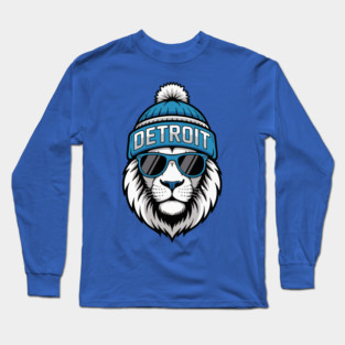 Detroit-Football Long Sleeve T-Shirt