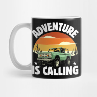 Adventure is Calling wanderlust Mug