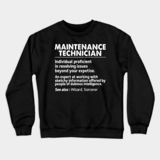 maintenance Crewneck Sweatshirt