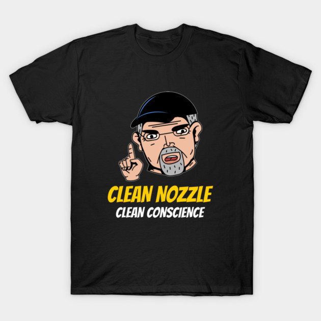 Clean Nozzle Clean Conscience 3D Printing Maintenance T-Shirt by Lamount Tees