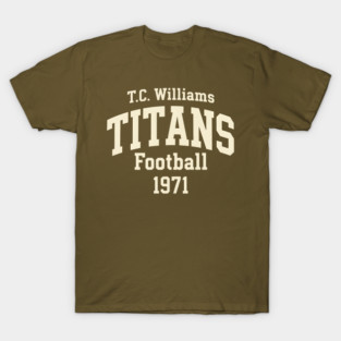 T.C. Williams TITANS Football 1971 T-Shirt