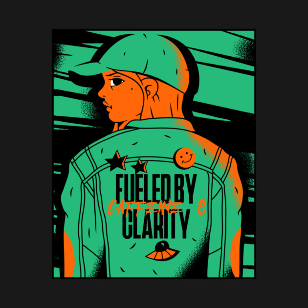 Fueled by Caffeine & Clarity Nootropics Caffeine by Lamount Tees