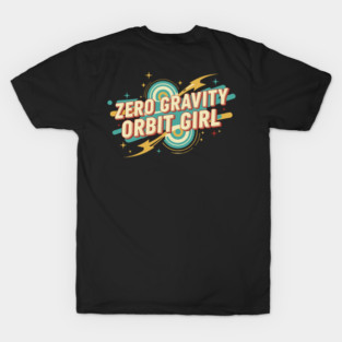 Zero Gravity – Retro Sci-Fi Typography Design | 1950s Pulp Style T-Shirt