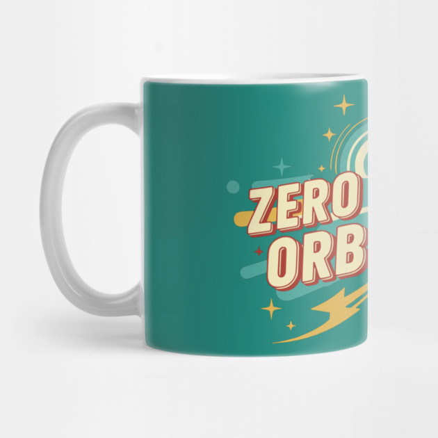 Zero Gravity – Retro Sci-Fi Typography Design | 1950s Pulp Style by Vintage Retro Prints by RDR Design