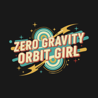 Zero Gravity – Retro Sci-Fi Typography Design | 1950s Pulp Style T-Shirt