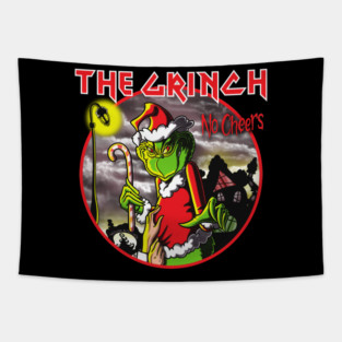 Iron Grinch Tapestry