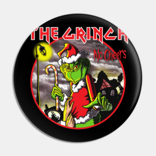 Iron Grinch Pin