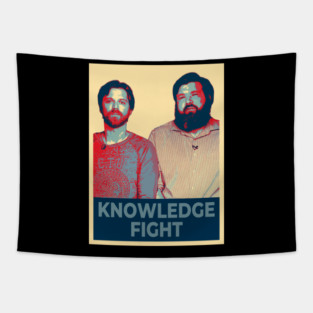 Knowledge Fight Tapestry