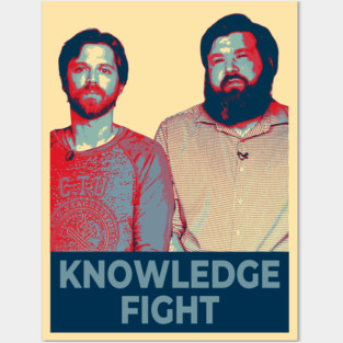 Knowledge Fight Posters and Art