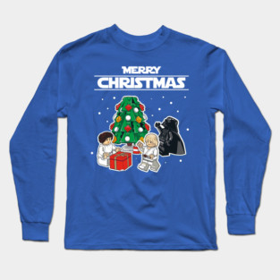 MERRY CHRISTMAS STAR WARS LEGO Long Sleeve T-Shirt