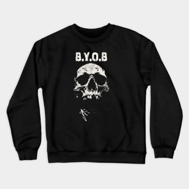 B.Y.O.B Crewneck Sweatshirt by artslaves