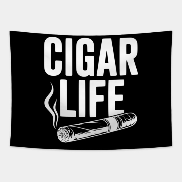 Cigar Life Tapestry by Frank Ring