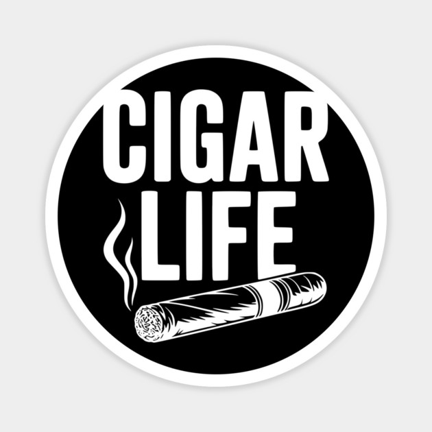 Cigar Life Magnet by Frank Ring