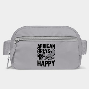 African Greys Make Me Happy Bag